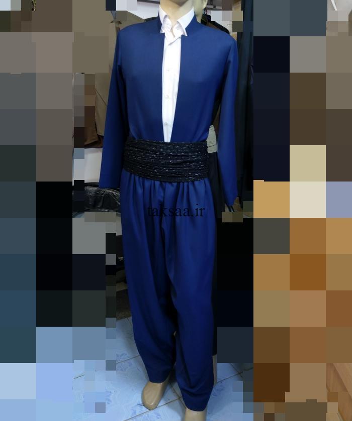 لباس کردی مردانه مدل نچیروانی کد ۱۳۲۶